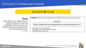 ISEE Personal Essay