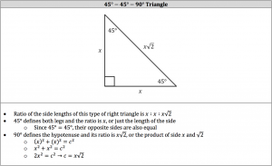 45-45-90 triangle