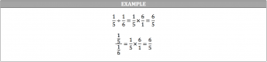 dividing fractions