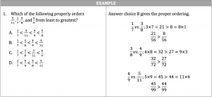 greatest fraction
