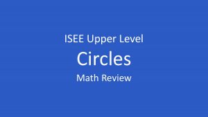 isee circles