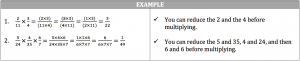 multiplying fractions