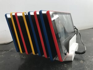 Fire Tablets in Charging Station