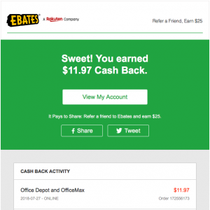 ebates office depot rebate