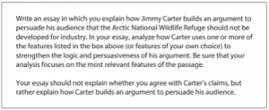SAT Essay Passage