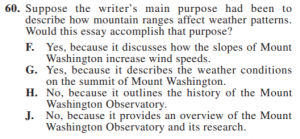 act passage question