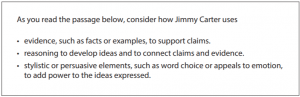 sat essay directions