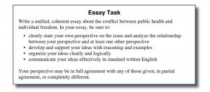 ACT Writing 2015-2018 Essay