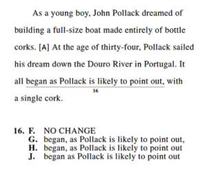 act english example 2