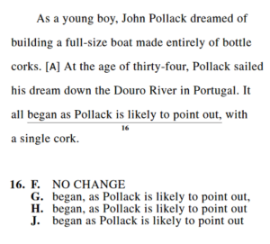act english example 2