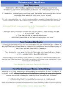 ACT grammar practice: relevance and wordiness