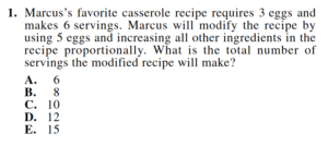 act math example 1