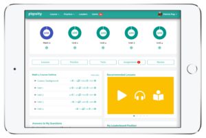 math 5 piqosity dashboard