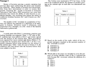 ACT Science 2021 Research Summary Example
