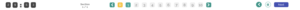 Bottom bar of the test