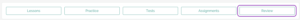 accessing the "review" page from the course dashboard