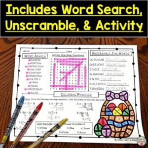 easter activity sheets