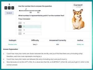 Answer explanation of ISEE math problem